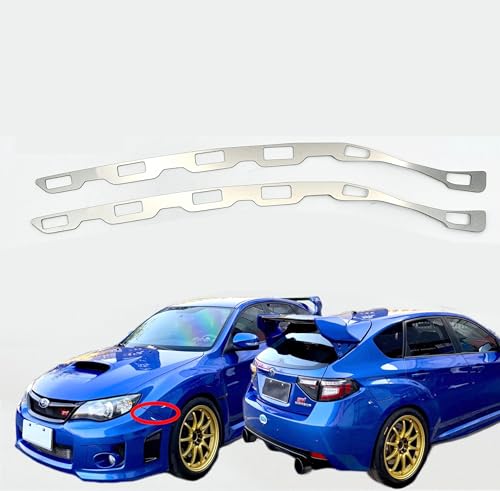 TIF REPMUB Front Bumper Repair Metal Plate for Subaru WRX STI 2008-2014