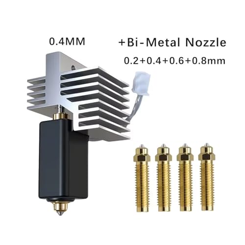 �Z���~�b�N�z�b�g�G���h�m�Y���A�Z���u���L�b�g�AElegoo Centauri�J�[�{��3D�v�����^�[�ƌ݊�������A���x�ȃt�B�������g�p�̍���320���ϔM�A�N�Z�T���[(0.4 hotend n nozzle)