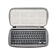 VOLOHAS Hart Tasche Schutzhülle für Logitech MX Keys Mini Kabellose Tastatur Reiseschutzhülle Etui Hard Travel Tragetasche für MX Keys Mini Minimalist Keyboard Made for Creators Größe 33 * 16 * 4 cm
