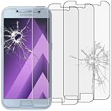 ebestStar - [Pacco x3 Vetro Temperato Compatibile con Samsung A3 2017 Galaxy SM-A320F Schermo Pacco da 3 Pellicole Anti Shock, Anti Rottura, Anti graffio [Apparecchio: 135.4 x 66.2 x 7.9mm, 4.7'']