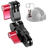 Honbobo Adattatore per Attacco a Sfera per Braccio Girevole a 360 Gradi in Metallo per GoPro Hero 7...