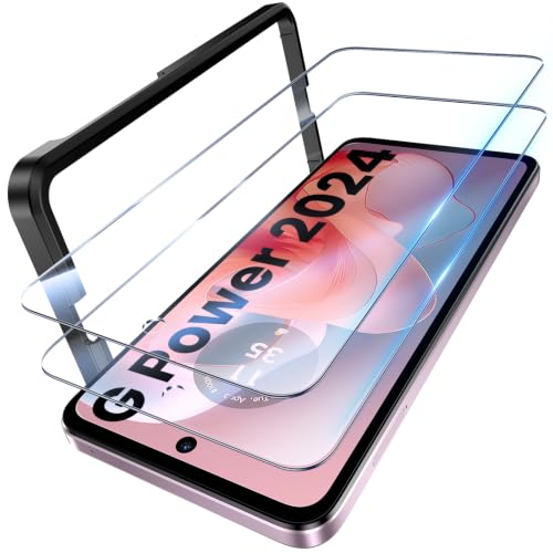 UniqueMe 3 Pack for Motorola Moto G Power 2024 Screen Protector