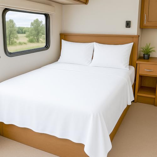 Cottington Lane RV Short King Sheets 100% Egyptian Cotton, RV King 72