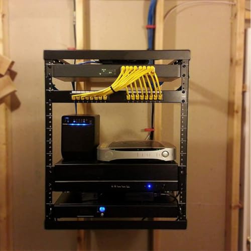 Panel de parcheo Cat 6a de 19 pulgadas sin blindaje para rack de red 3