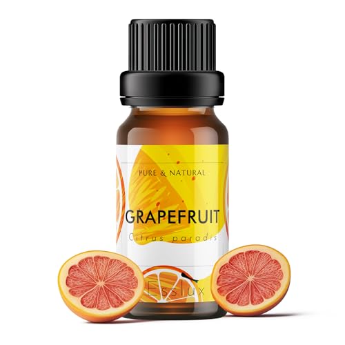 Image of Esslux Grapefruit Essential Oil | 100% Natural Aromatherapy Oil for Skin & Hair | Perfect for Diffusers, Soap Making, and DIY Projects | Refreshing Scent for Uplifting Moments, 15 ML