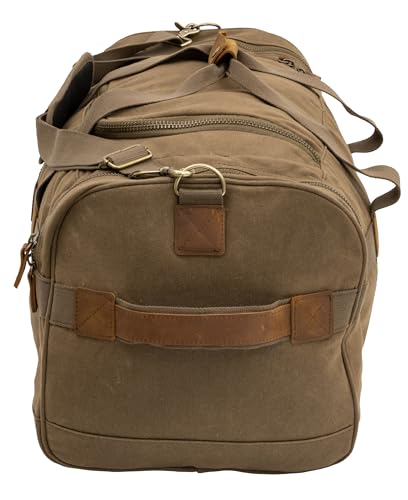 ALPS OutdoorZ Ducks Unlimited Outdoorsman Canvas Duffel - Coyote Brown2
