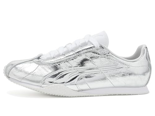 Image of PUMA Womens H-Street Lustre Sneakers Shoes Casual - Silver