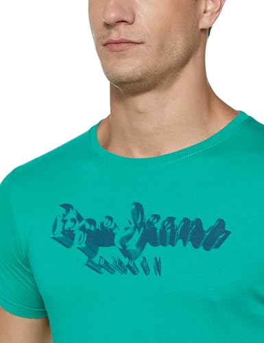 Image of Pepe Jeans Men T-Shirt|Cotton|Slim Fit