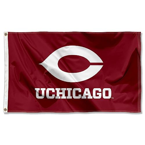 Chicago Maroons Wordmark Large Grommet Banner Flag