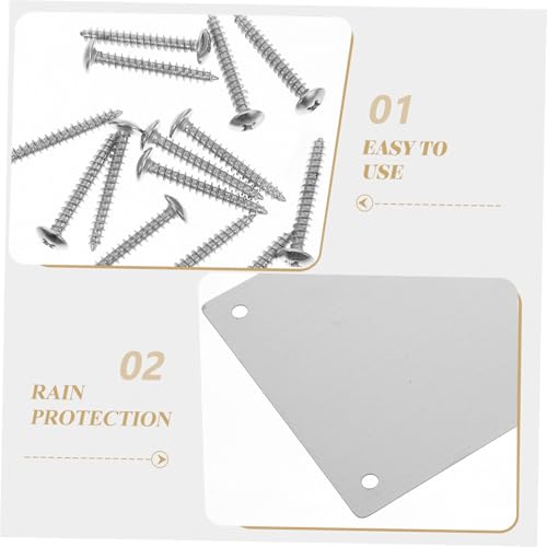 Plaque de protection bas de porte inox pour eviter rayures - 4