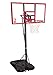 Spalding NBA Portable Basketball System - 44" Polycarbonate Backboard