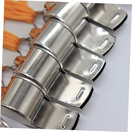 Silbatos de metal Toddmomy 12 pcs para deportes y eventos miniatura 3