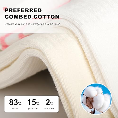 Image of Pilates Socks with Grips for Yoga, Barefoot, Ballet, Barre, Hospital Non Slip Anti Skid Socks for Women and Men