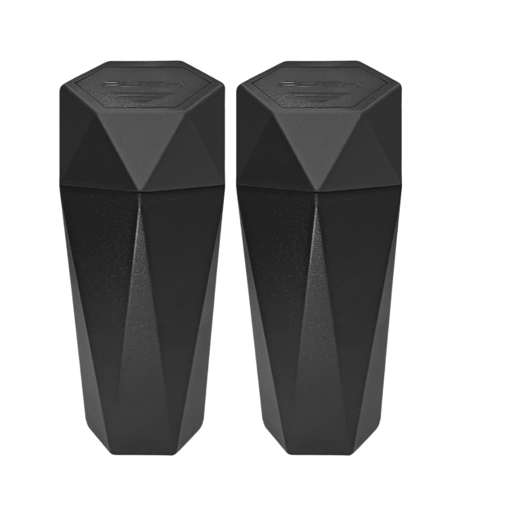 Involve Car Trash Can with Lid, Mini Portable Auto Garbage Can, Small Leak-proof Diamond Design Trash Dustbin for Automotive Car, Home, Office, Kitchen, Bedroom (Black) � 2 pcs Involve Accessories-image-27