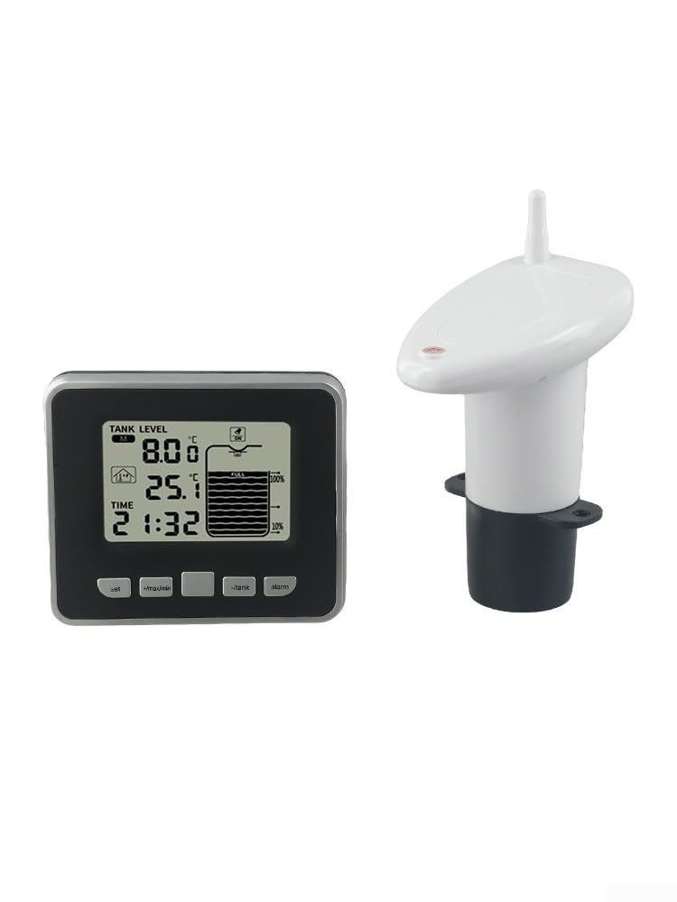 Medidor para nivel Tanque Agua Inalámbrico con Alarma Medidor