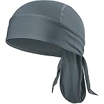 VIAUMBR Bandana Ciclismo Hombre Mujer Pañuelo Cabe...: La bandana no aprieta las orejas y se ajusta perfectamente incluso si la cabeza es grande. No te preocupes, porque es muy fino. Costuras limpias, finas y elásticas para un ajuste perfecto. Fácil de lavar y secar. Lavar a máquina y centrifugado no es ...