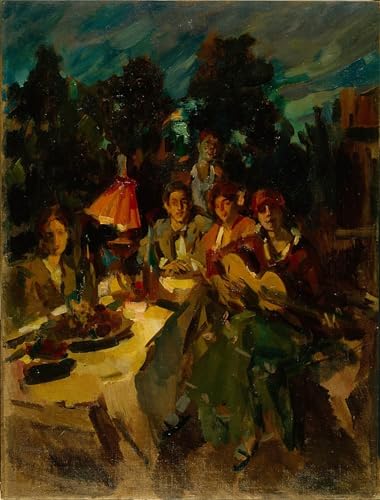 Póster de lienzo de Korovin en 60x90cm para dar elegancia artística al dormitorio