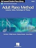 Hal Leonard Adult Piano Method: Book 1 - Lessons, Solos, Technique & Theory (Book & Online Audio) UK Edition