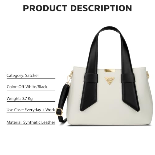 Image of Lavie Signature Women's Nashville 3C Satchel Handbag | Satchel Bag for Work | Ladies Purse | Stylish Shoulder Bag | Gift For Women