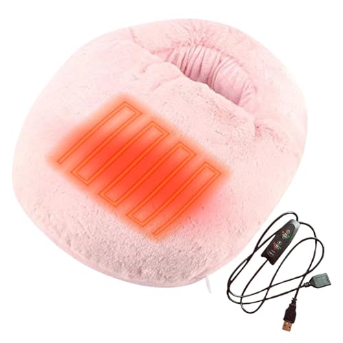 Calentador De Pies Con Calefacción,Calentador De Pies Con Calefacción - Zapatillas Calefactoras Con 3 Ajustes De | Envoltura Térmica Lavable Desmontable, Calentador De Pies Para Cama Y Deb