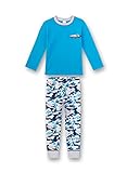 Sanetta Pyjama Lang Pijama, Turquesa (Türkis 5641), 104 para Niños