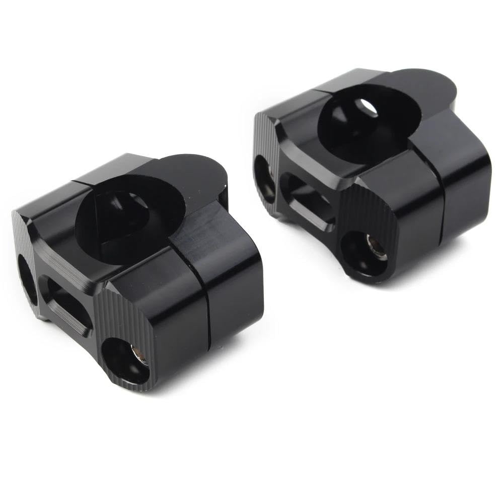 Riser Manubrio Adattatore Riser Barra Montaggio con Morsetto per Manubrio per Moto 7/8''-1 1/8'' Universale per Moto da Cross Manubrio da 28 Mm Riser Manubrio Moto Universale