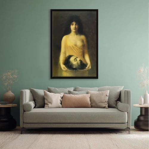 Toile Salomé Jean Benner de haute qualité avec cadre de suspension mural - 5