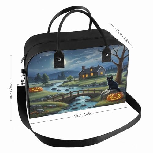 Bolso Maletín Negro Gato para Laptop y Oficina miniatura 2