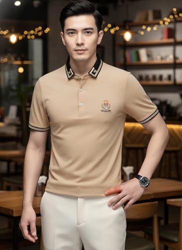 Image of Lymio Polo T Shirt for Men || T Shirt for Man || Collar T-Shirts Style Men (Packs Also Available) (109-112)