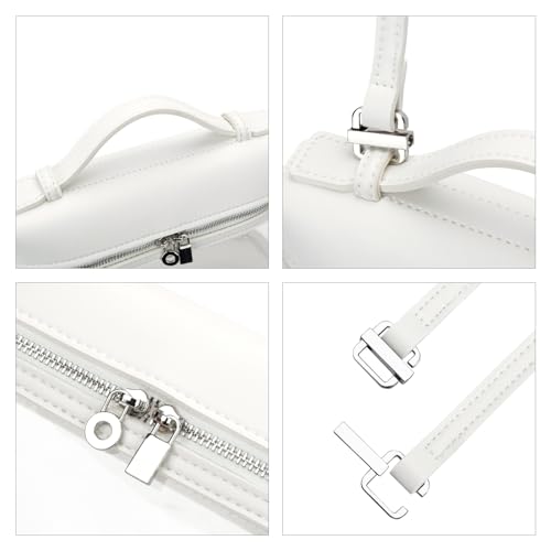 Image of KKXIU Clear Crossbody Bags for Women Purses for Concerts Sports | Transparent Vegan Leather Purses Stadium Approved