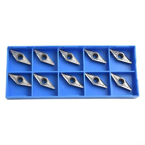VCGT160408AK VCGT332AK N01 10 unids giro insertos para semi acabado aluminio trabajo