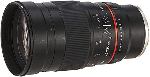 Image of Samyang SY135M-E 135mm f /2.0 ED UMC Telephoto Lens for Sony E-Mount Interchangeable Lens Cameras (Black)