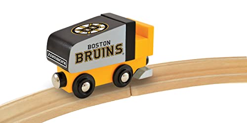 masterpieces nhl real wood toy train zamboni