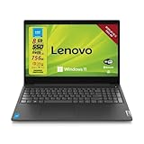 Lenovo, Pc portatile notebook pronto all'uso, Display FHD da 15,6