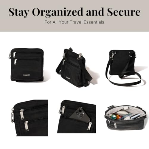 Image of Baggallini Securtex Anti-Theft Crossbody