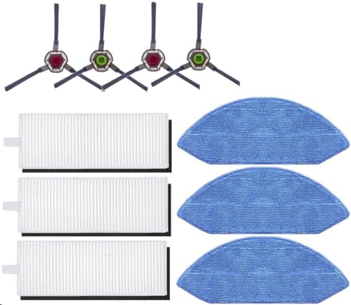 Image of Replacement Accessories Compatible with Ecovacs Deebot U2 Pro /U2 /DGN22 Robot Vacuum Cleaning accesoriesU2 Pro /U2 /DGN22 (EDU2 NOBRISTLEKIT)
