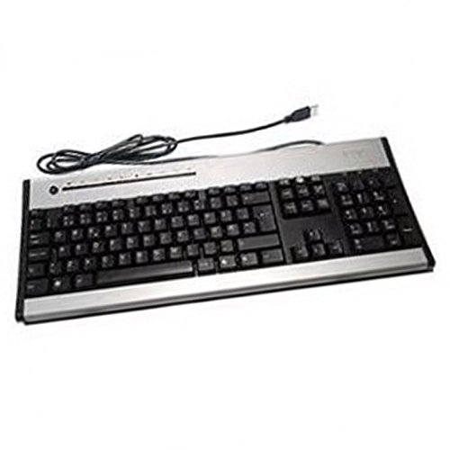 Teclado Azerty negro plata USB Acer ku-0355 KB.kus03.222 PC Keyboard 104 teclas