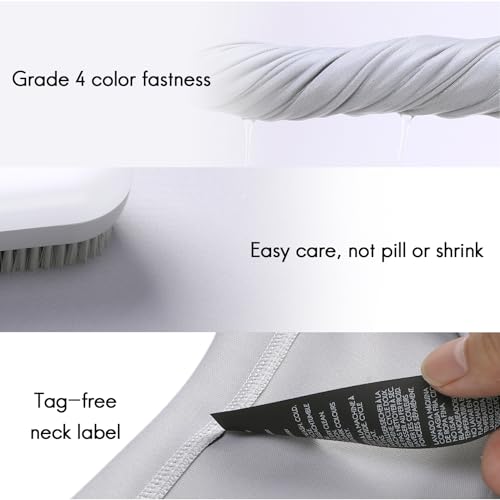 Haimont Men's Athletic Running Shirts Quick Dry Short Sleeve UPF 50+ Sun Protection UV Fishing Hiking Workout T-Shirts3