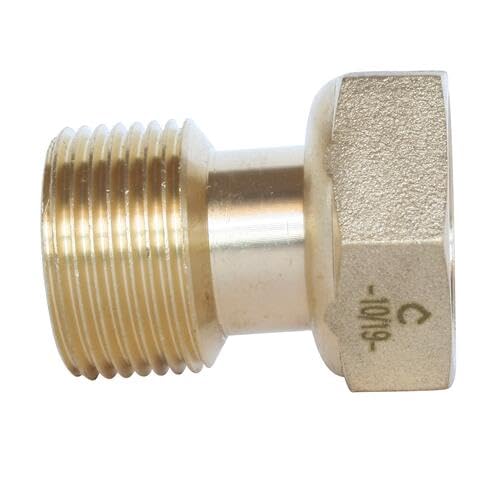 SOMATHERM PER VOI montaggio 2 parti contro - dado prigioniera 20/27 lampadina maschio 20/27 Ottone