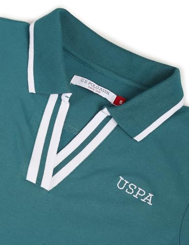 Image of U.S. Polo ASSN. Women's Cotton Slim Fit T-Shirt