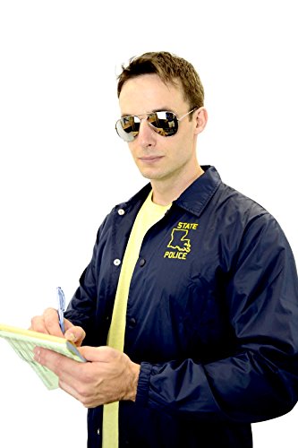 True Detective Jacket Louisiana Police Windbreaker State3