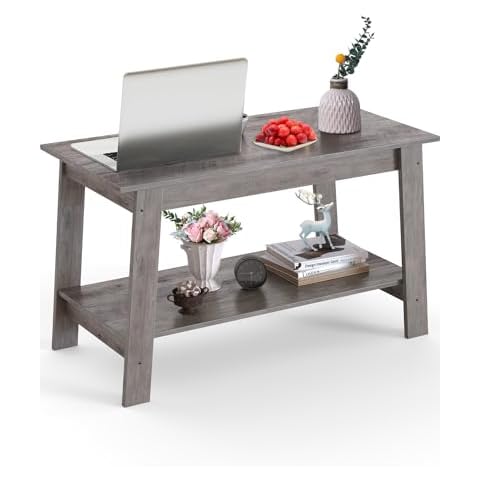 IDEALHOUSE Rustic Industrial Coffee Table Cover