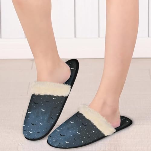 Flashideas House Slippers for Woman Fuzzy Keep Warm for Winter Indoor Soft Cushion Non-slip Fluffy Slides Slippers4