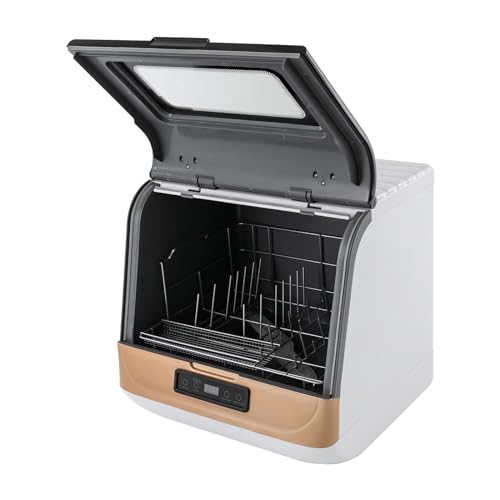 ACROSSPART Mini Geschirrspüler Tischgeschirrspüler Multifunktions Dishwasher Tragbarer Arbeitsplatten-Geschirrspüler mit 3-Waschmodi Spülmaschine Klein spült 12-20 Geschirrteile ACROSSPART Mini Geschirrspüler Tischgeschirrspüler Multifunktions Dishwasher Tragbarer Arbeitsplatten-Geschirrspüler mit 3-Waschmodi Spülmaschine Klein spült 12-20 Geschirrteile