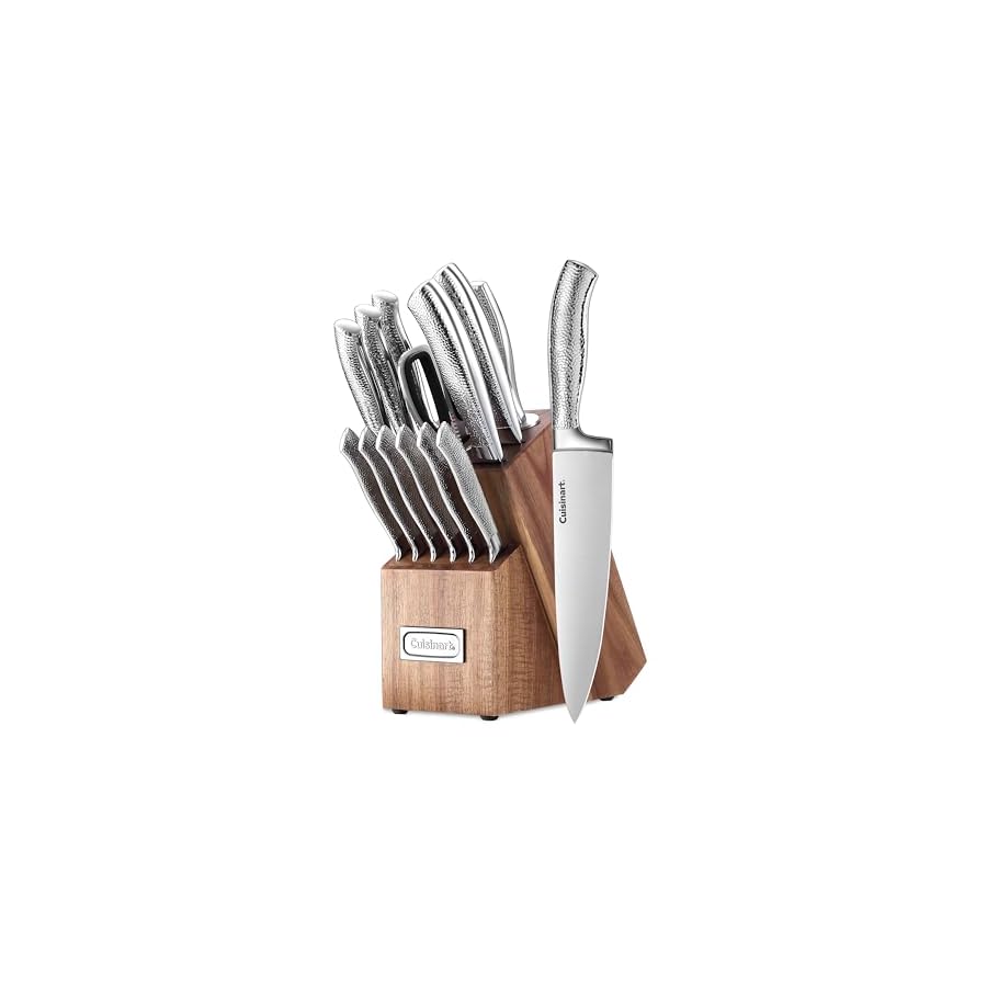 Cuisinart 15-Piece Stainless Steel Soft Hammer Block Set
