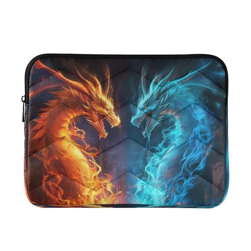 Funda para portátil dragones impresión 3D 13-14 pulg miniatura 1