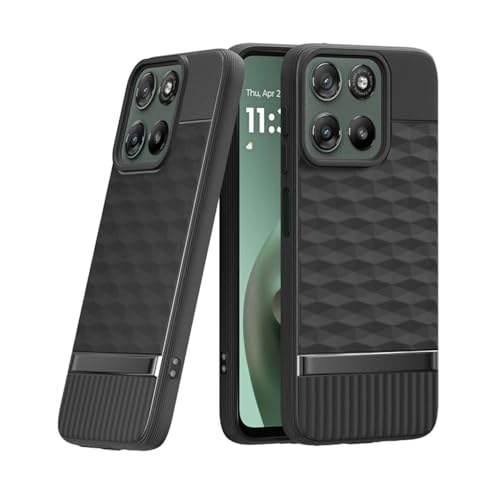 Image of Shockproof Case Compatible with Motorola Moto G67 Power 5G / G57 Power 5G | Full Camera Protection | TPU Flexible Back Cover for Motorola Moto G67 Power 5G / G57 Power 5G (Matte Black)
