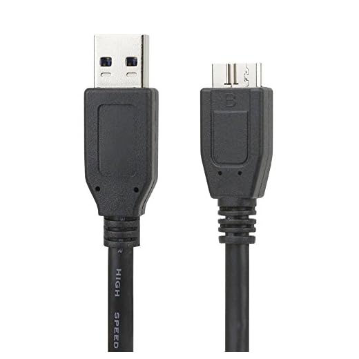 EZOPower Micro-USB 3.0 Câble de données 3ft Black