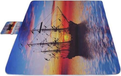 レジャーシート ボート ピクニック 折りたたみ 撥水 アウトドア クッション マット コンパクト 花見 運動会 キャンプ 遠足 花火大会 ヨガ 座布団 厚手 大判 145x150cm 持ち運び便利