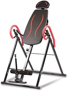 TRY & DO Inversion Table for Back Pain Relief Heavy Duty Inverted Exercise Machine with Adjustable Height Support Up to 300 Lbs